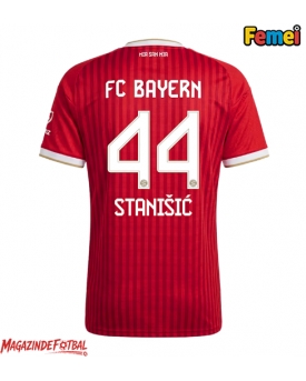 Bayern Munich Josip Stanisic #44 Tricou Fotbal Replică 2026-27 Femei Acasa Bayern Munich Josip Stanisic #44 Tricou Fotbal Replică 2026-27 Femei Acasa